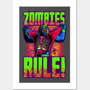 Zombies Rule! Posters and Art